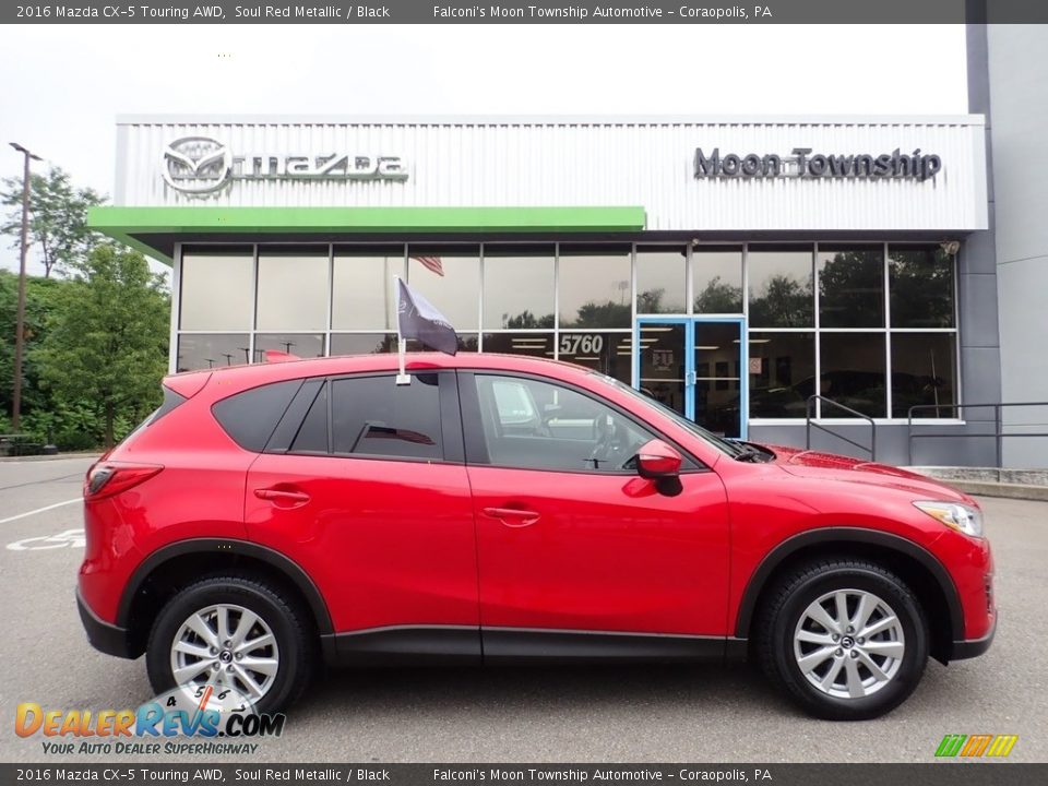2016 Mazda CX-5 Touring AWD Soul Red Metallic / Black Photo #1