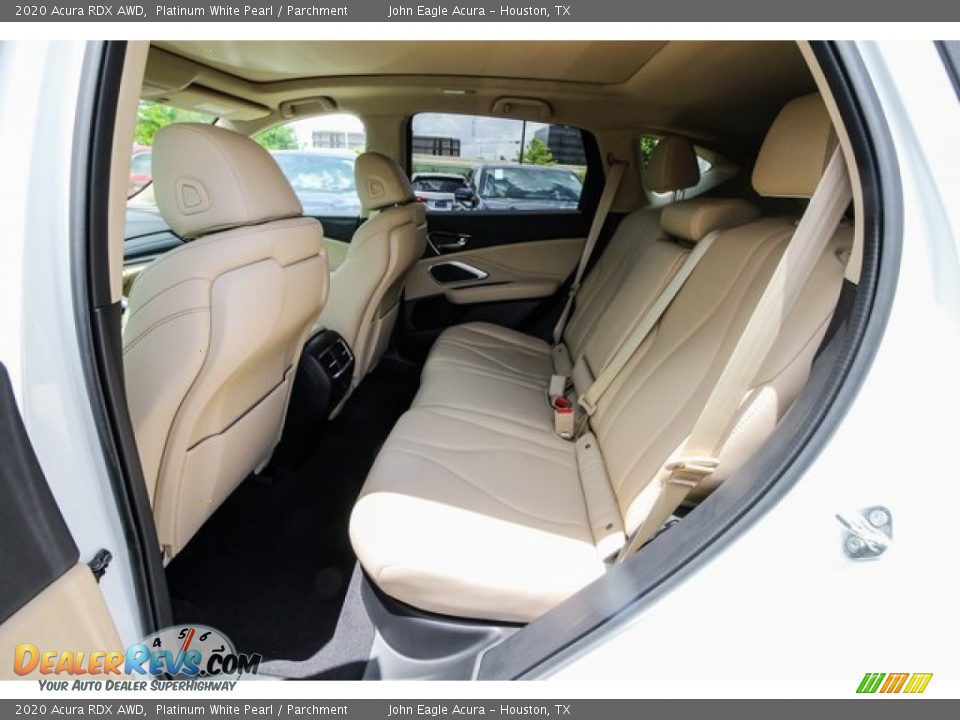 Rear Seat of 2020 Acura RDX AWD Photo #18