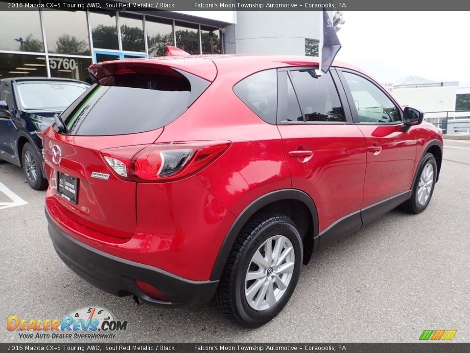 2016 Mazda CX-5 Touring AWD Soul Red Metallic / Black Photo #2