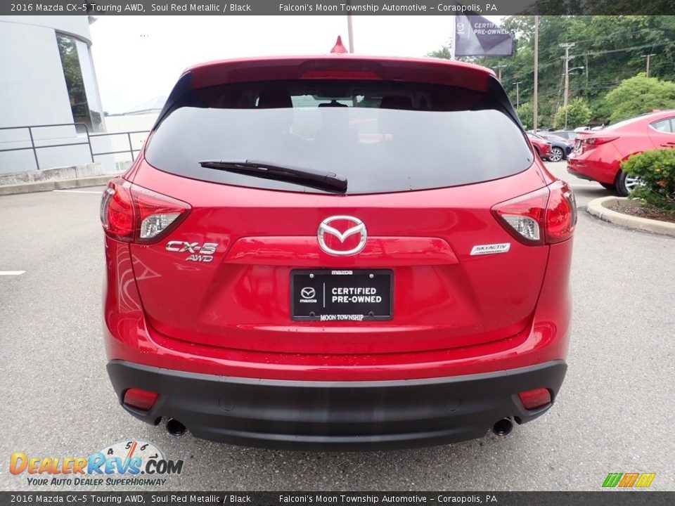 2016 Mazda CX-5 Touring AWD Soul Red Metallic / Black Photo #3