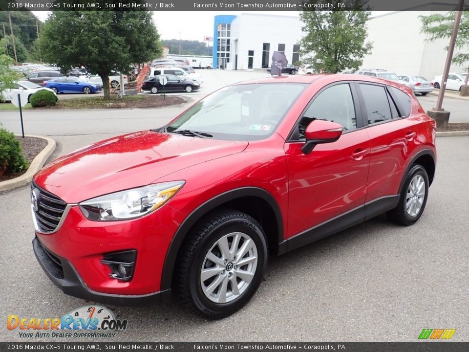 2016 Mazda CX-5 Touring AWD Soul Red Metallic / Black Photo #6