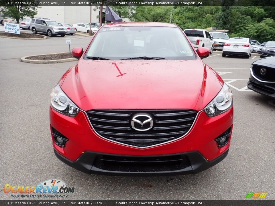 2016 Mazda CX-5 Touring AWD Soul Red Metallic / Black Photo #7