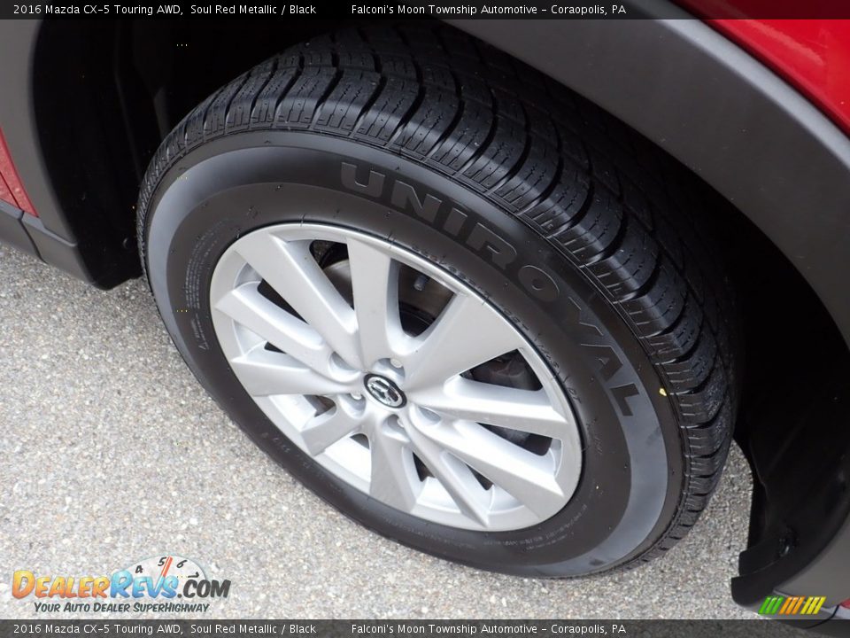 2016 Mazda CX-5 Touring AWD Soul Red Metallic / Black Photo #8