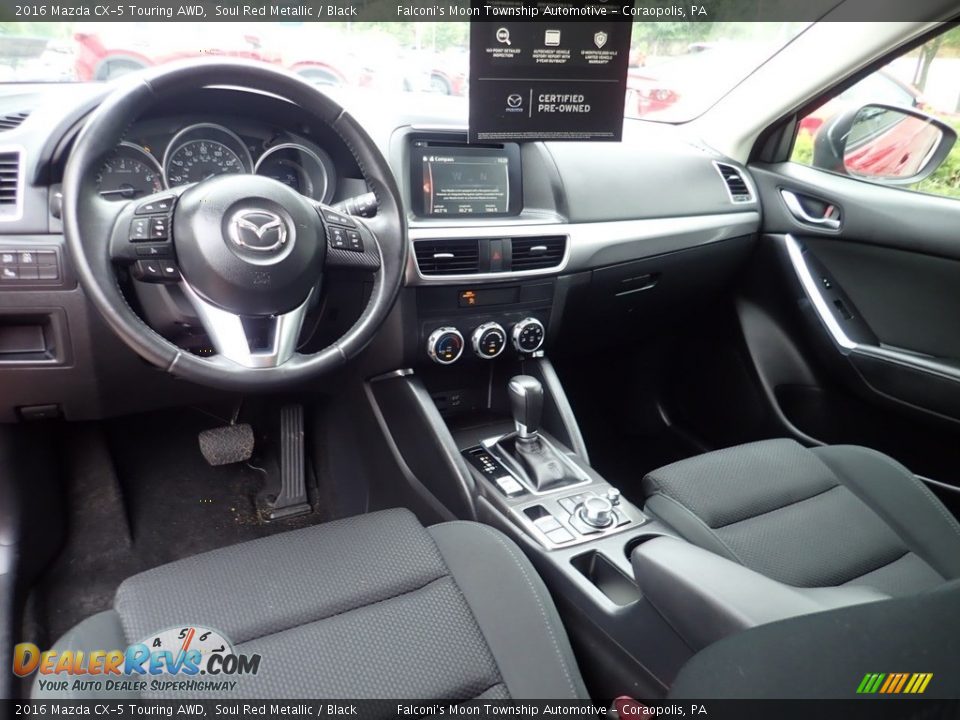 2016 Mazda CX-5 Touring AWD Soul Red Metallic / Black Photo #16