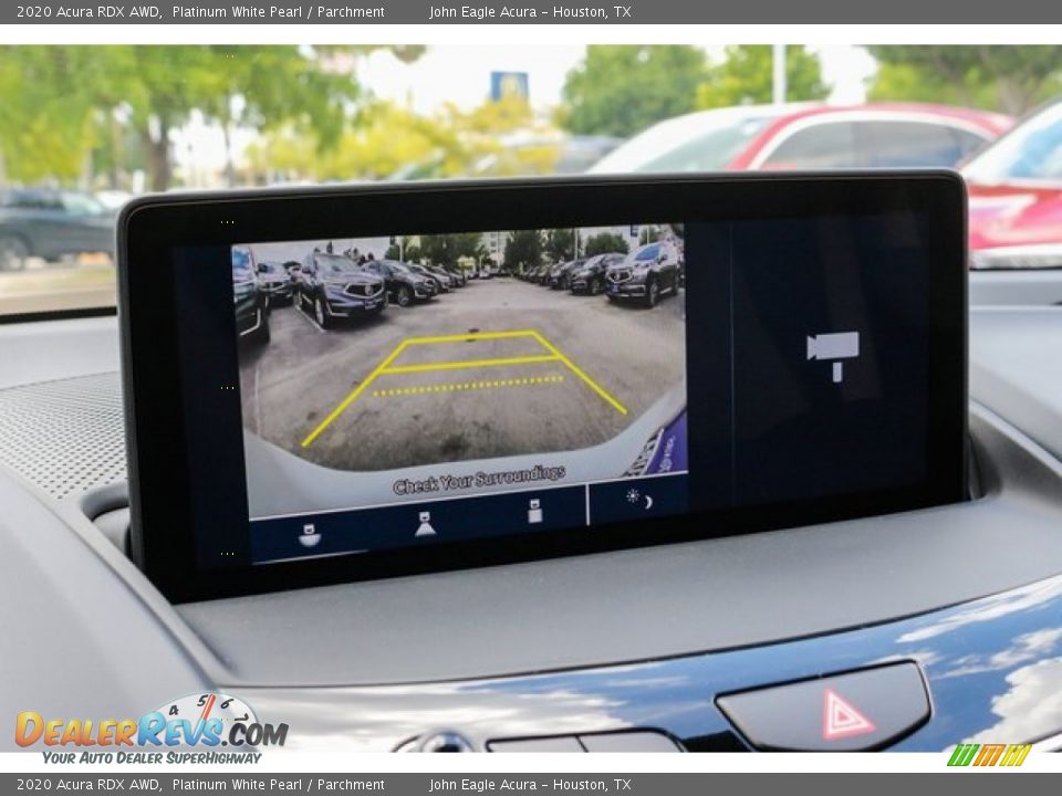 2020 Acura RDX AWD Platinum White Pearl / Parchment Photo #33
