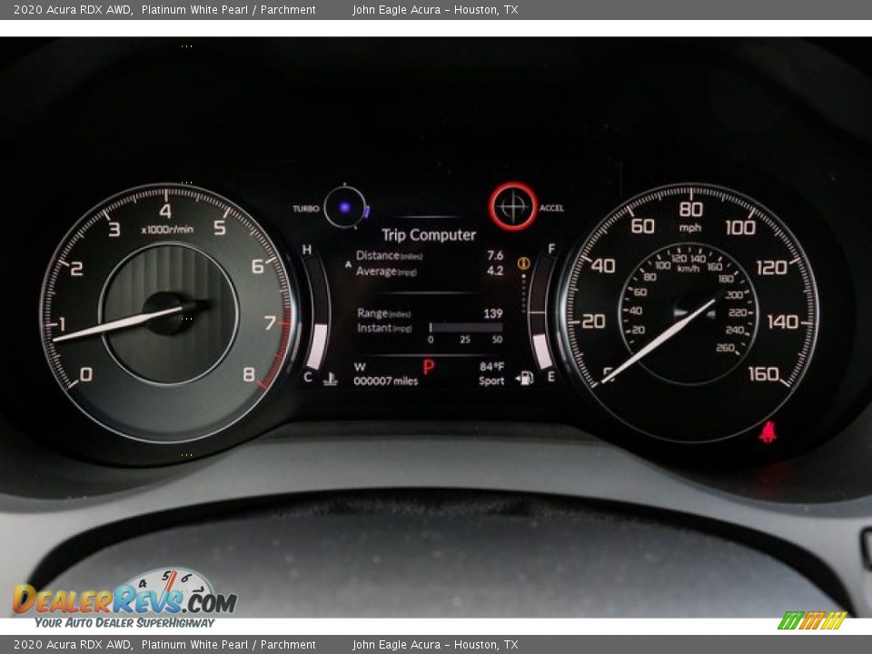 2020 Acura RDX AWD Gauges Photo #34