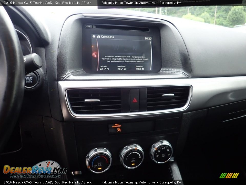 2016 Mazda CX-5 Touring AWD Soul Red Metallic / Black Photo #22