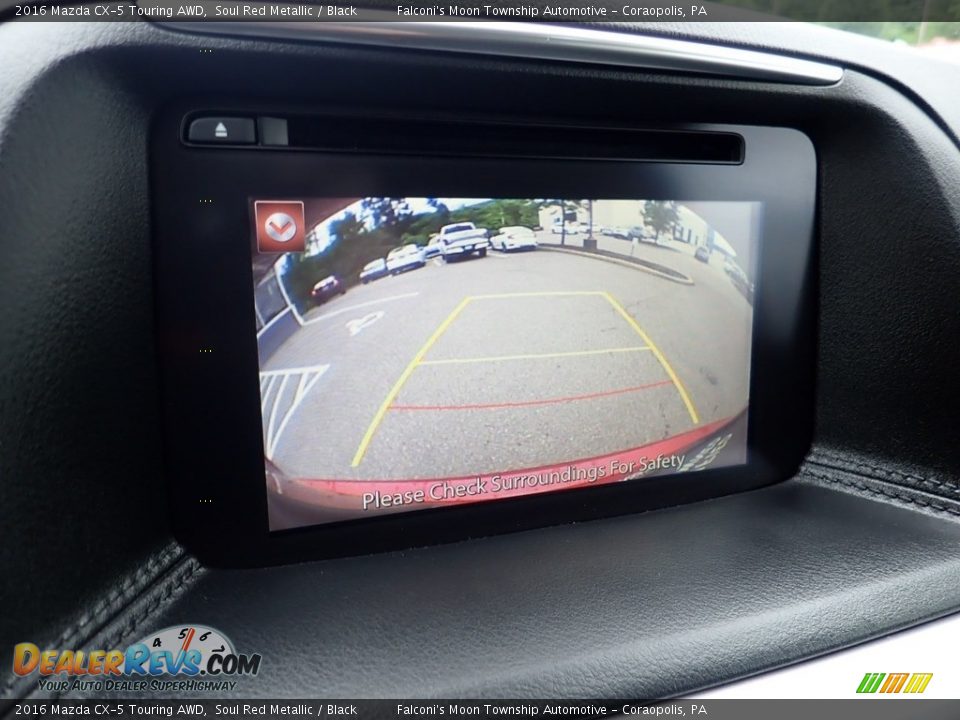2016 Mazda CX-5 Touring AWD Soul Red Metallic / Black Photo #25
