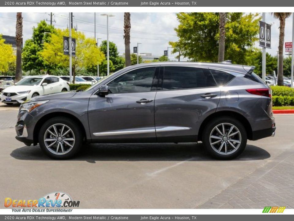 Modern Steel Metallic 2020 Acura RDX Technology AWD Photo #4