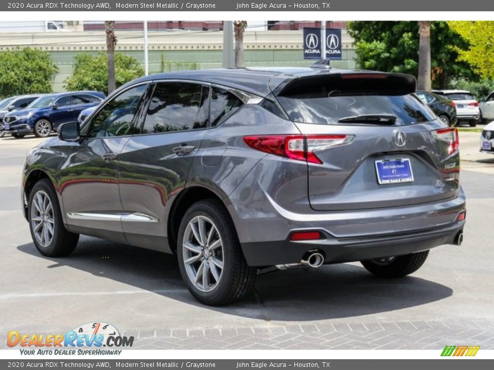 2020 Acura RDX Technology AWD Modern Steel Metallic / Graystone Photo #5