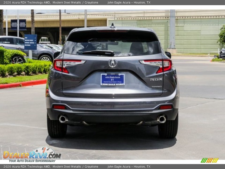 2020 Acura RDX Technology AWD Modern Steel Metallic / Graystone Photo #6