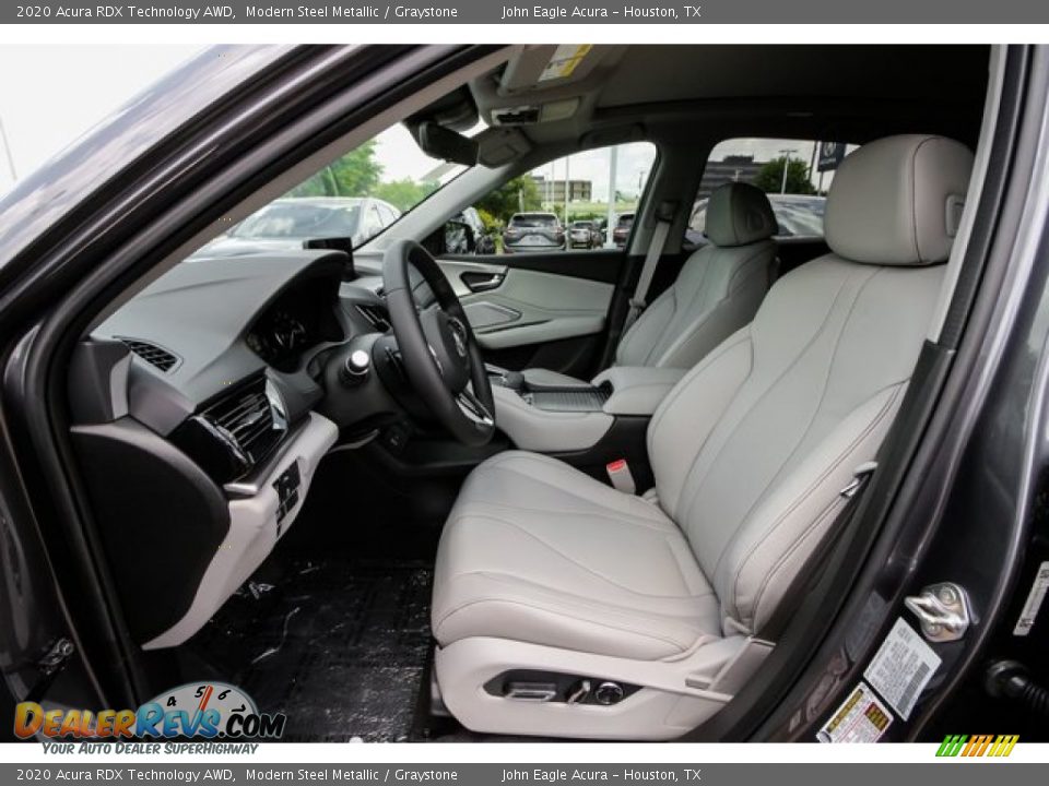 Graystone Interior - 2020 Acura RDX Technology AWD Photo #16