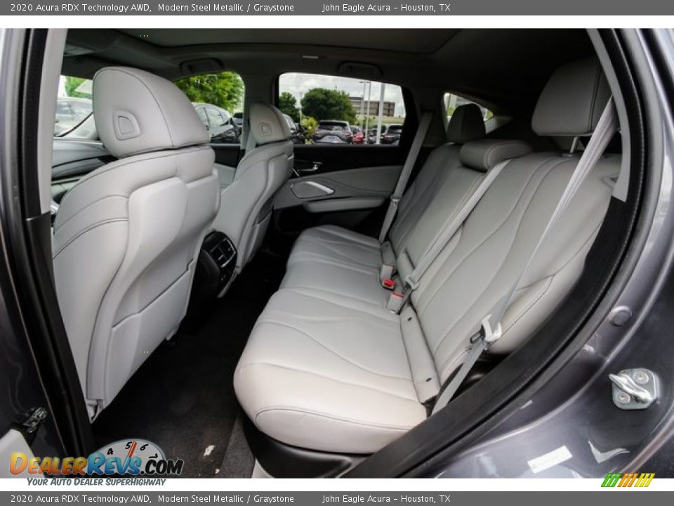 Rear Seat of 2020 Acura RDX Technology AWD Photo #18
