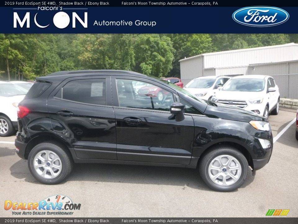 2019 Ford EcoSport SE 4WD Shadow Black / Ebony Black Photo #1