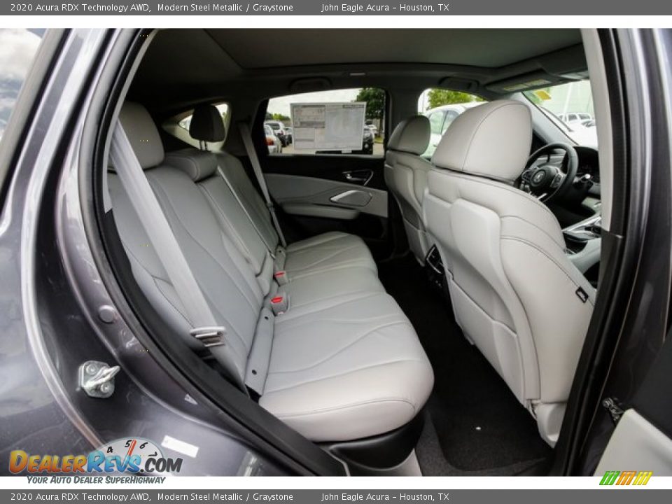 Rear Seat of 2020 Acura RDX Technology AWD Photo #22