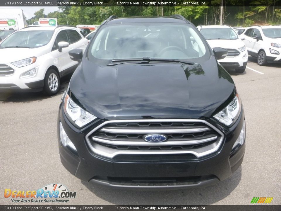 2019 Ford EcoSport SE 4WD Shadow Black / Ebony Black Photo #4
