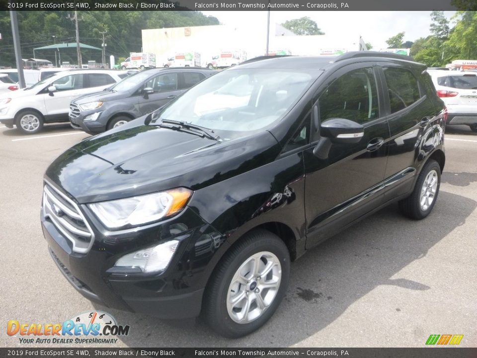 2019 Ford EcoSport SE 4WD Shadow Black / Ebony Black Photo #5