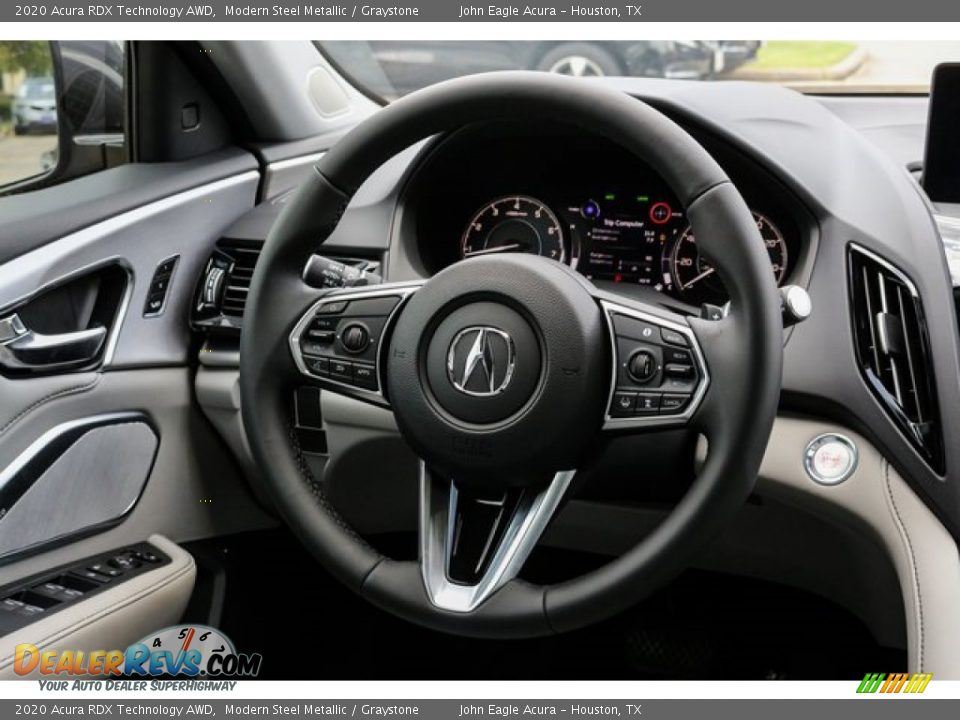 2020 Acura RDX Technology AWD Steering Wheel Photo #27