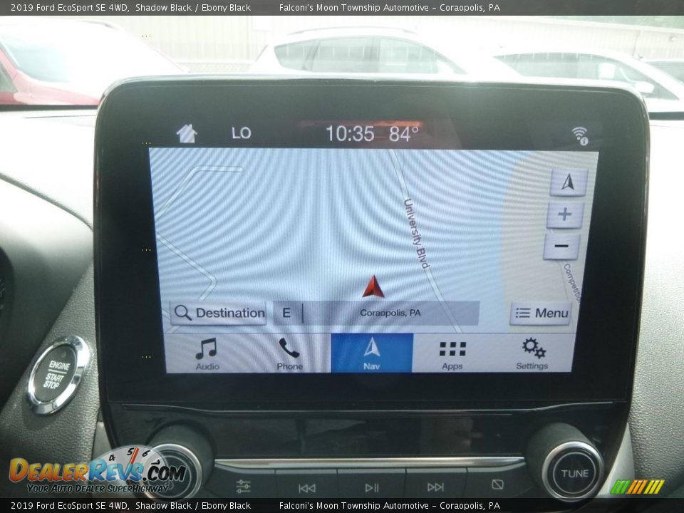 2019 Ford EcoSport SE 4WD Shadow Black / Ebony Black Photo #14