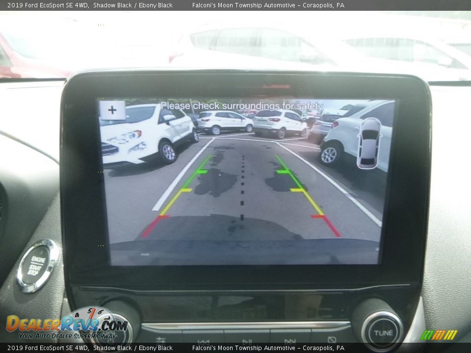 2019 Ford EcoSport SE 4WD Shadow Black / Ebony Black Photo #15