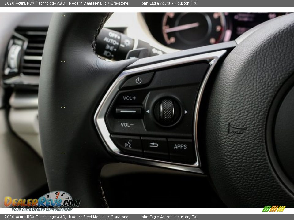 2020 Acura RDX Technology AWD Steering Wheel Photo #35