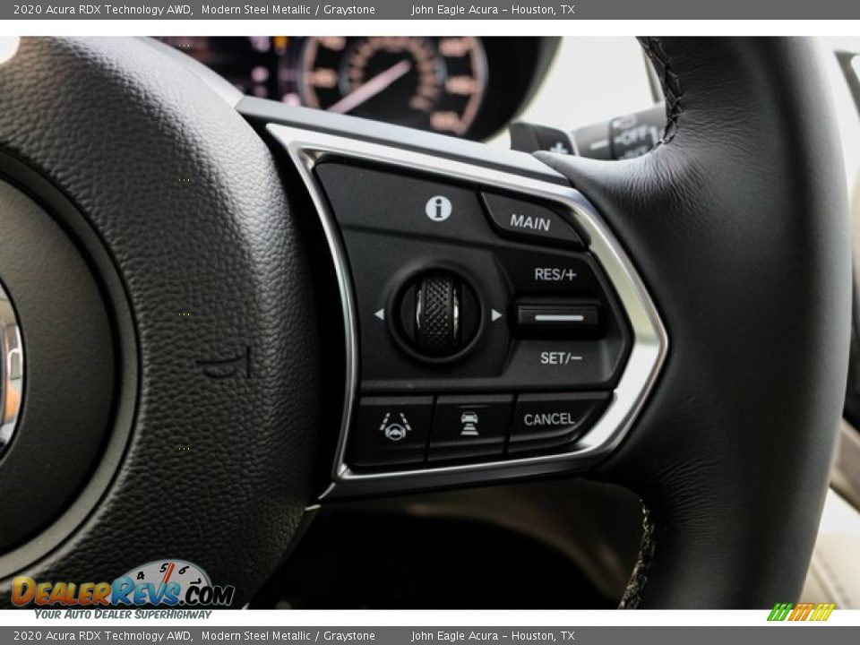2020 Acura RDX Technology AWD Steering Wheel Photo #36