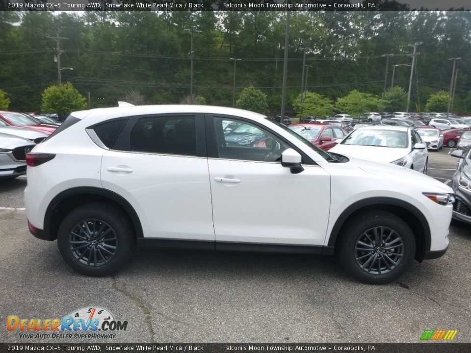 2019 Mazda CX-5 Touring AWD Snowflake White Pearl Mica / Black Photo #1
