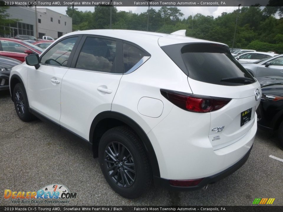 2019 Mazda CX-5 Touring AWD Snowflake White Pearl Mica / Black Photo #6