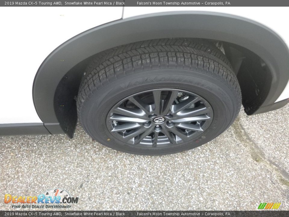 2019 Mazda CX-5 Touring AWD Snowflake White Pearl Mica / Black Photo #7