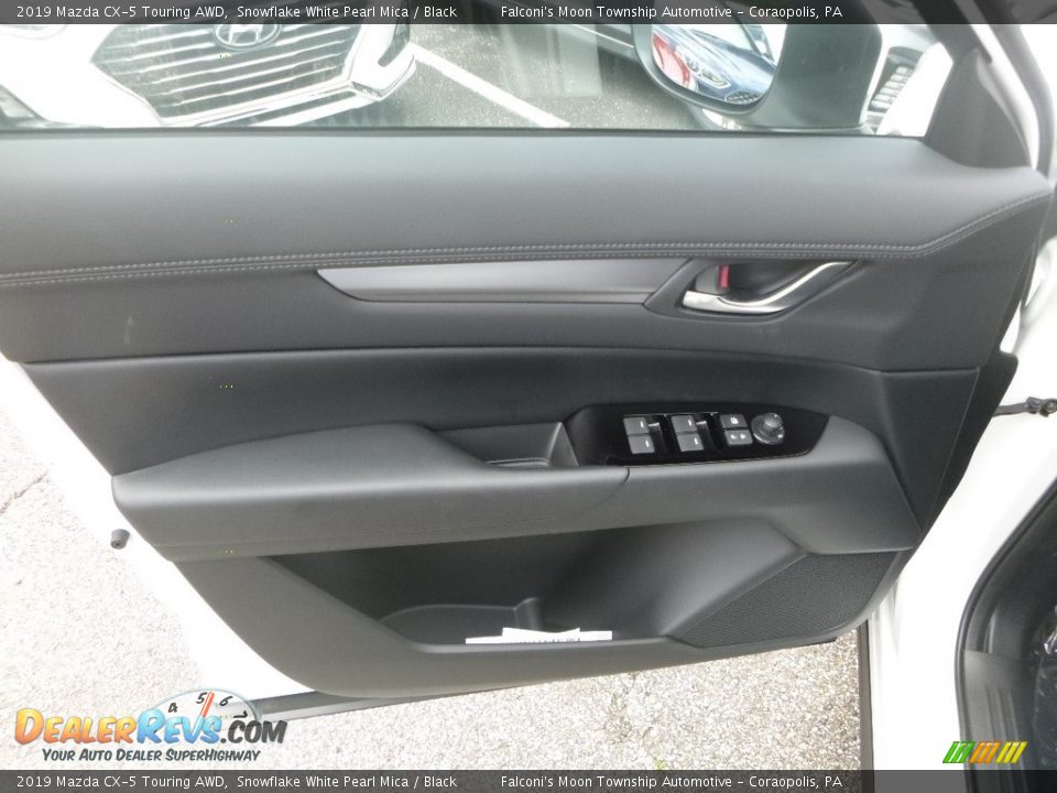 2019 Mazda CX-5 Touring AWD Snowflake White Pearl Mica / Black Photo #10
