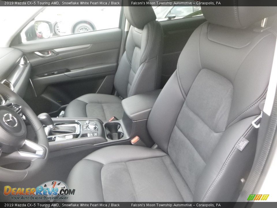 2019 Mazda CX-5 Touring AWD Snowflake White Pearl Mica / Black Photo #11