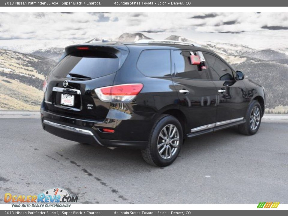 2013 Nissan Pathfinder SL 4x4 Super Black / Charcoal Photo #3
