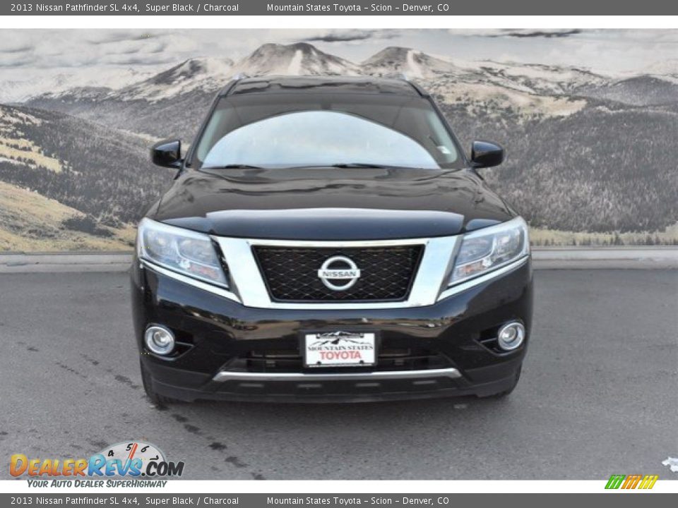 2013 Nissan Pathfinder SL 4x4 Super Black / Charcoal Photo #4
