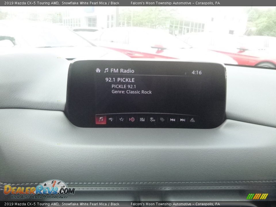 2019 Mazda CX-5 Touring AWD Snowflake White Pearl Mica / Black Photo #13