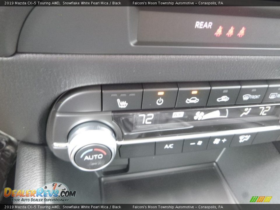2019 Mazda CX-5 Touring AWD Snowflake White Pearl Mica / Black Photo #15