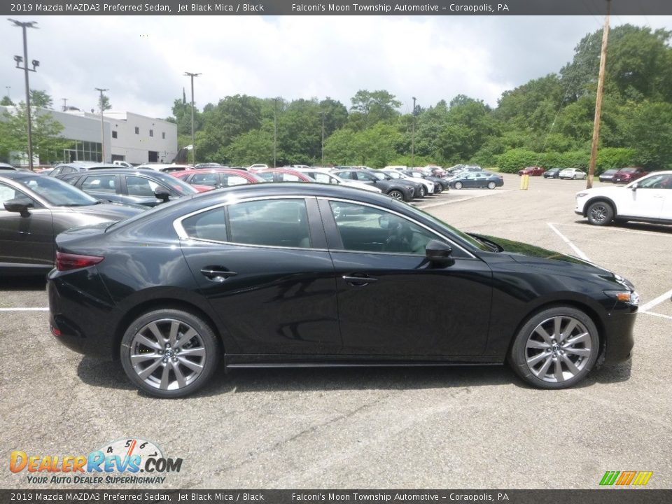 2019 Mazda MAZDA3 Preferred Sedan Jet Black Mica / Black Photo #1