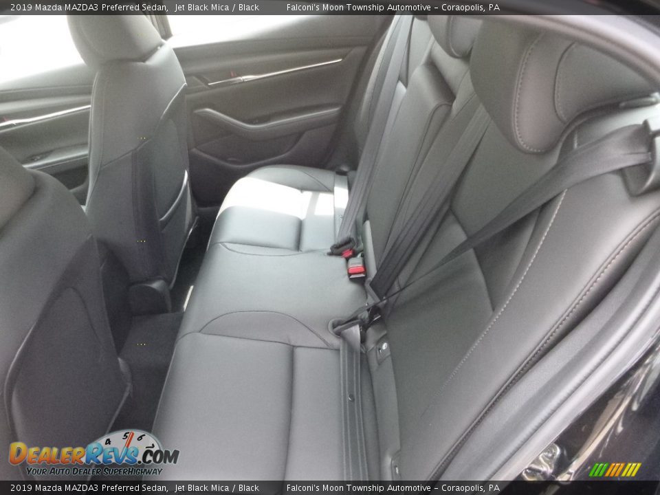 2019 Mazda MAZDA3 Preferred Sedan Jet Black Mica / Black Photo #8