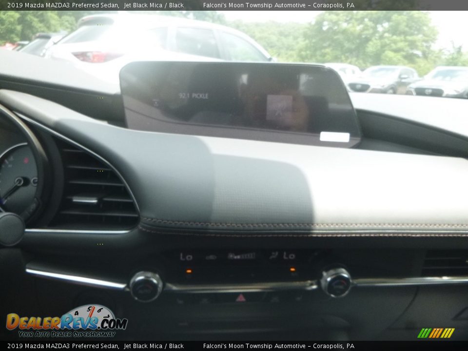2019 Mazda MAZDA3 Preferred Sedan Jet Black Mica / Black Photo #14