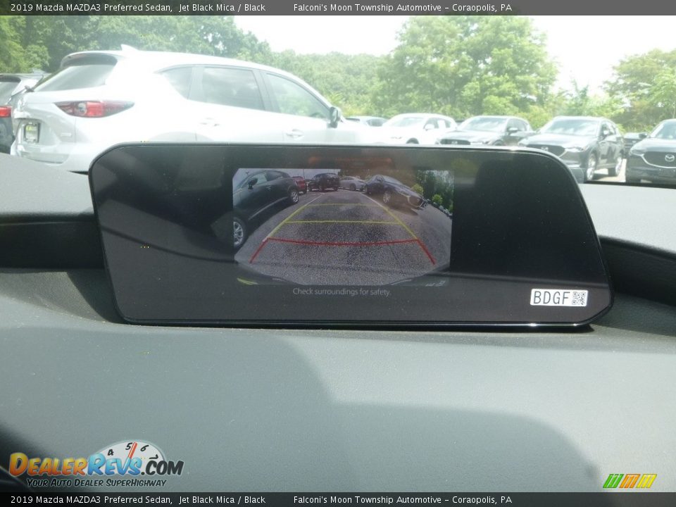 2019 Mazda MAZDA3 Preferred Sedan Jet Black Mica / Black Photo #15