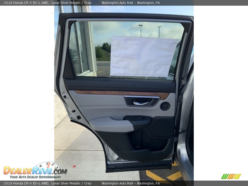 2019 Honda CR-V EX-L AWD Lunar Silver Metallic / Gray Photo #16