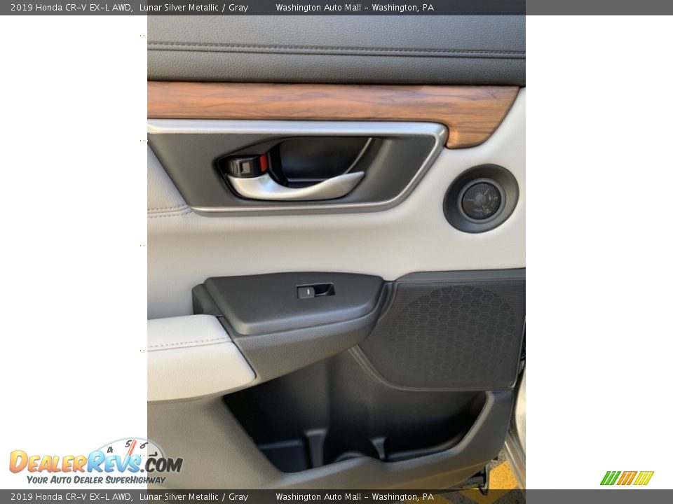 2019 Honda CR-V EX-L AWD Lunar Silver Metallic / Gray Photo #17
