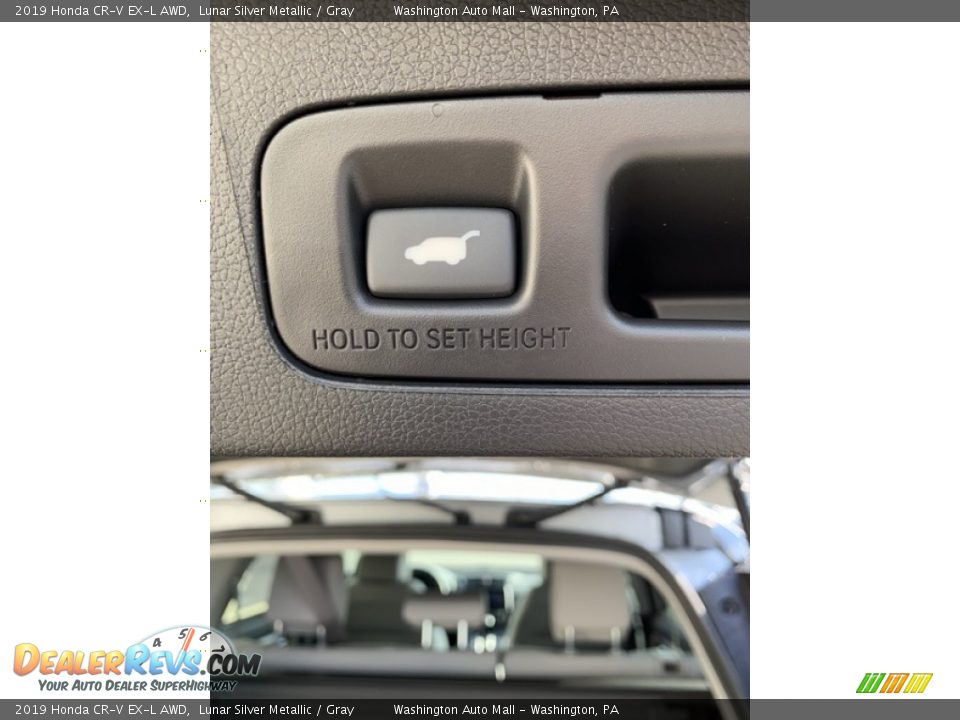 2019 Honda CR-V EX-L AWD Lunar Silver Metallic / Gray Photo #22