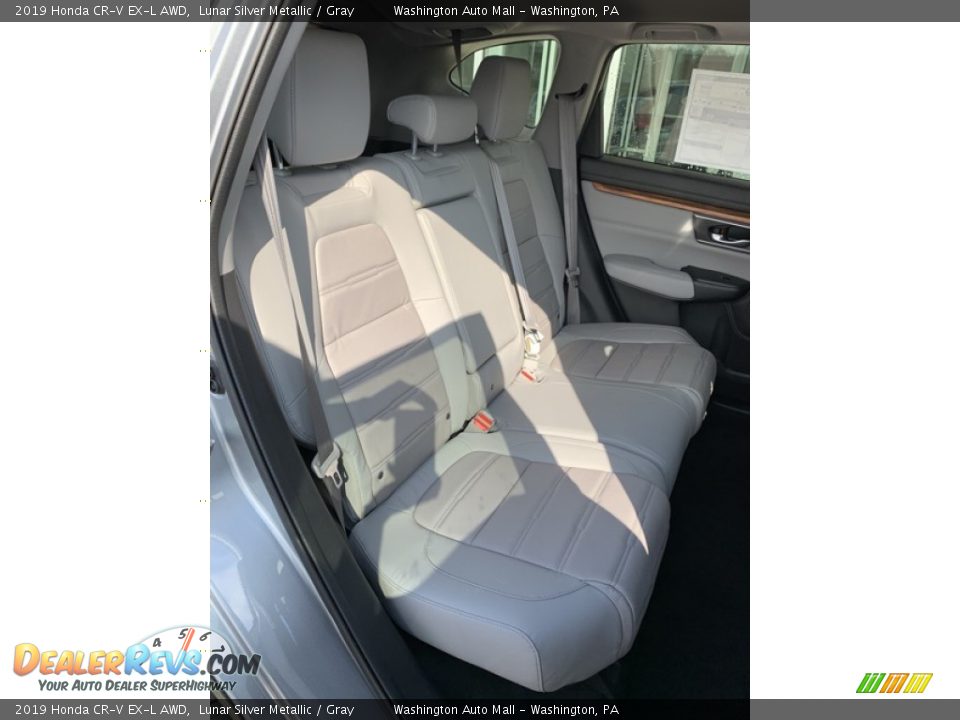 2019 Honda CR-V EX-L AWD Lunar Silver Metallic / Gray Photo #25