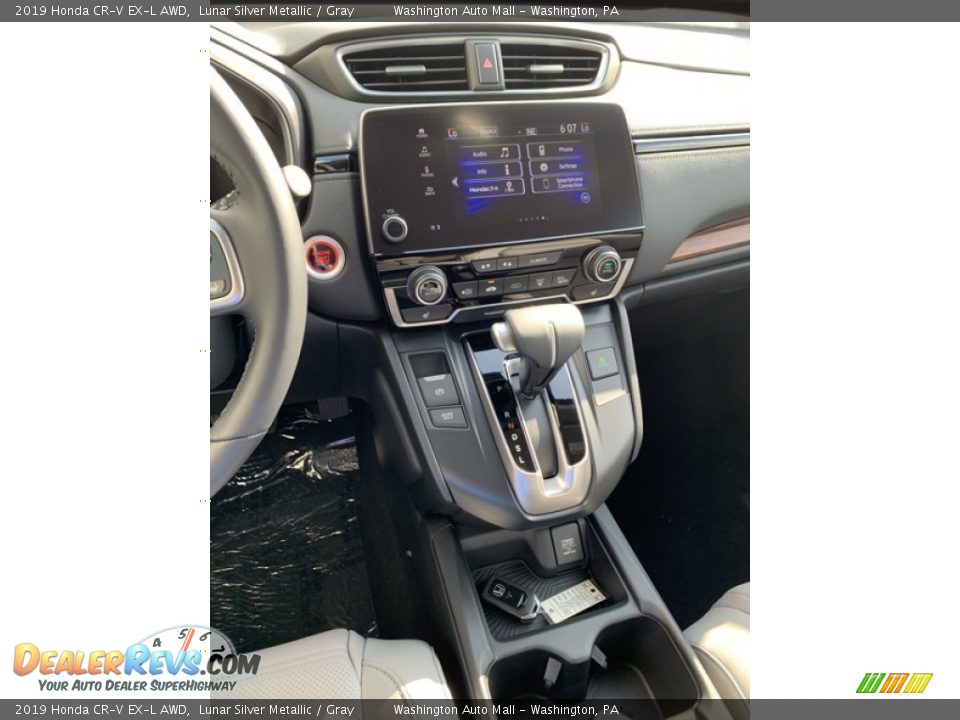 2019 Honda CR-V EX-L AWD Lunar Silver Metallic / Gray Photo #33