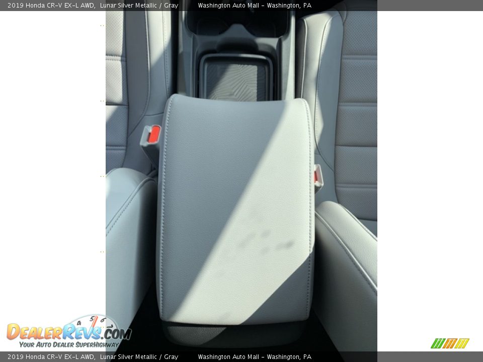 2019 Honda CR-V EX-L AWD Lunar Silver Metallic / Gray Photo #36