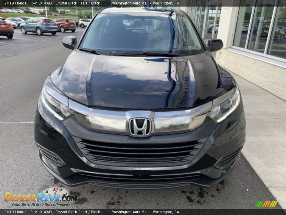 2019 Honda HR-V LX AWD Crystal Black Pearl / Black Photo #3