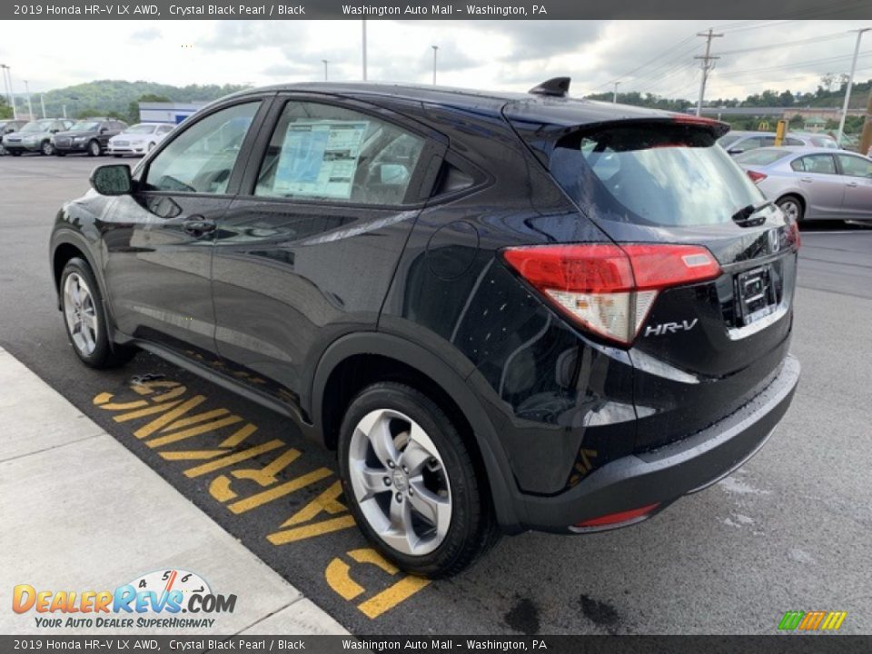 2019 Honda HR-V LX AWD Crystal Black Pearl / Black Photo #5