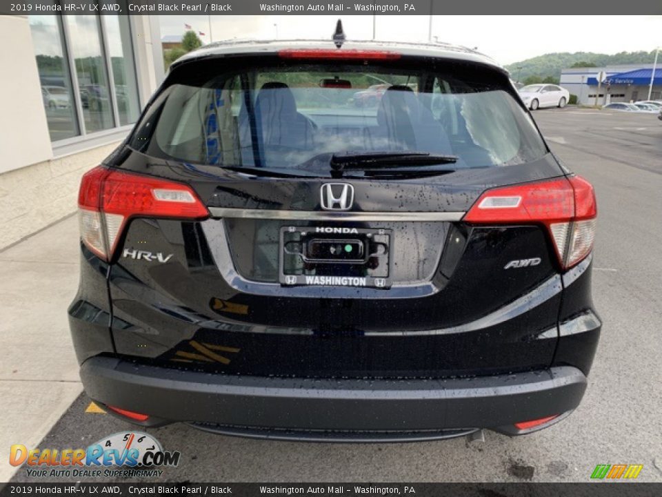 2019 Honda HR-V LX AWD Crystal Black Pearl / Black Photo #6