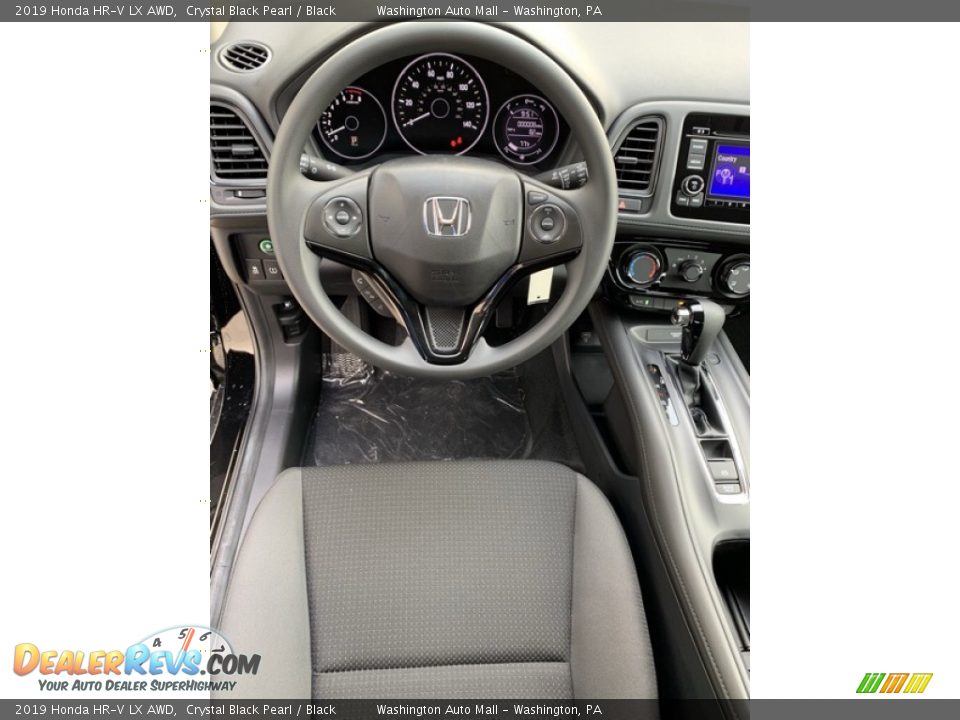 2019 Honda HR-V LX AWD Crystal Black Pearl / Black Photo #13