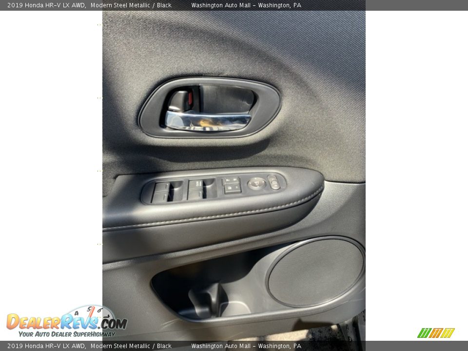 2019 Honda HR-V LX AWD Modern Steel Metallic / Black Photo #11